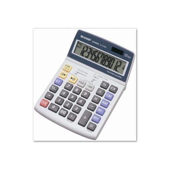 Sharp EL-2125C asztali számológép